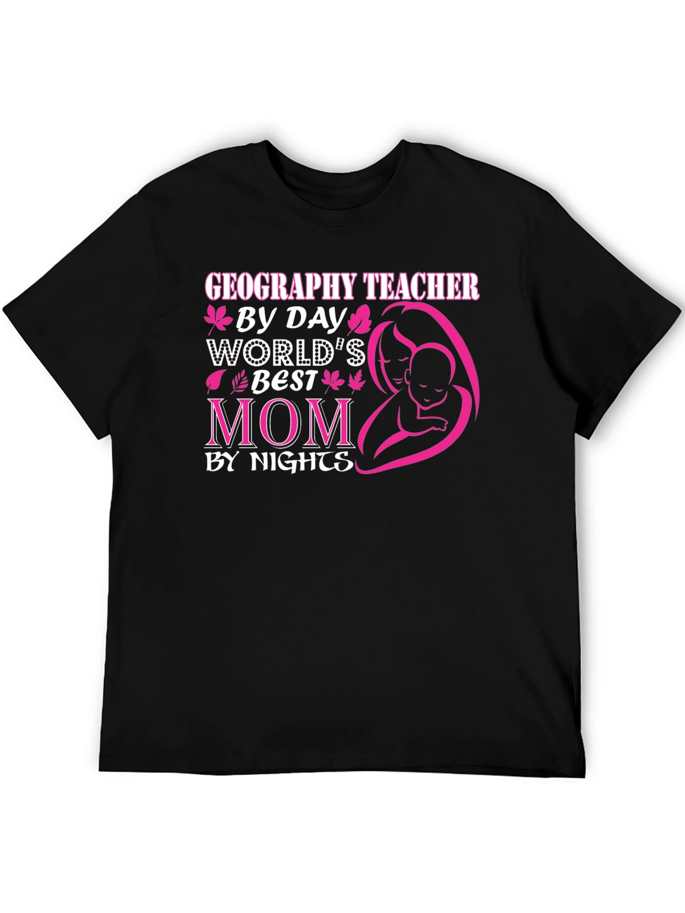 Geography Teacher Worlds Best Mom T-Shirt