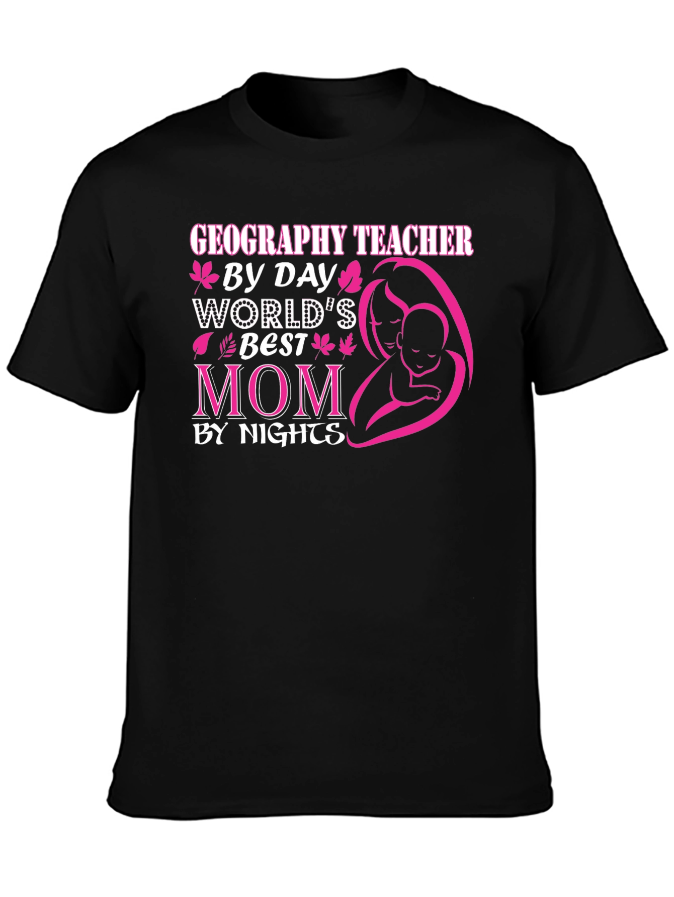 Geography Teacher Worlds Best Mom T-Shirt
