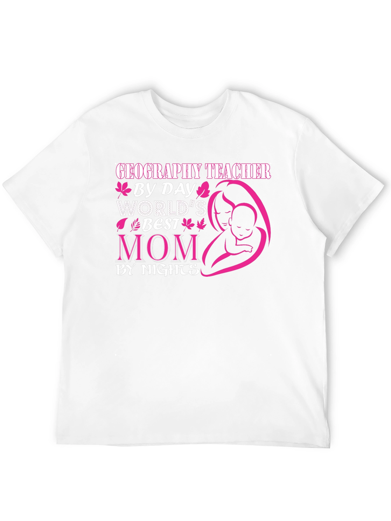 Geography Teacher Worlds Best Mom T-Shirt