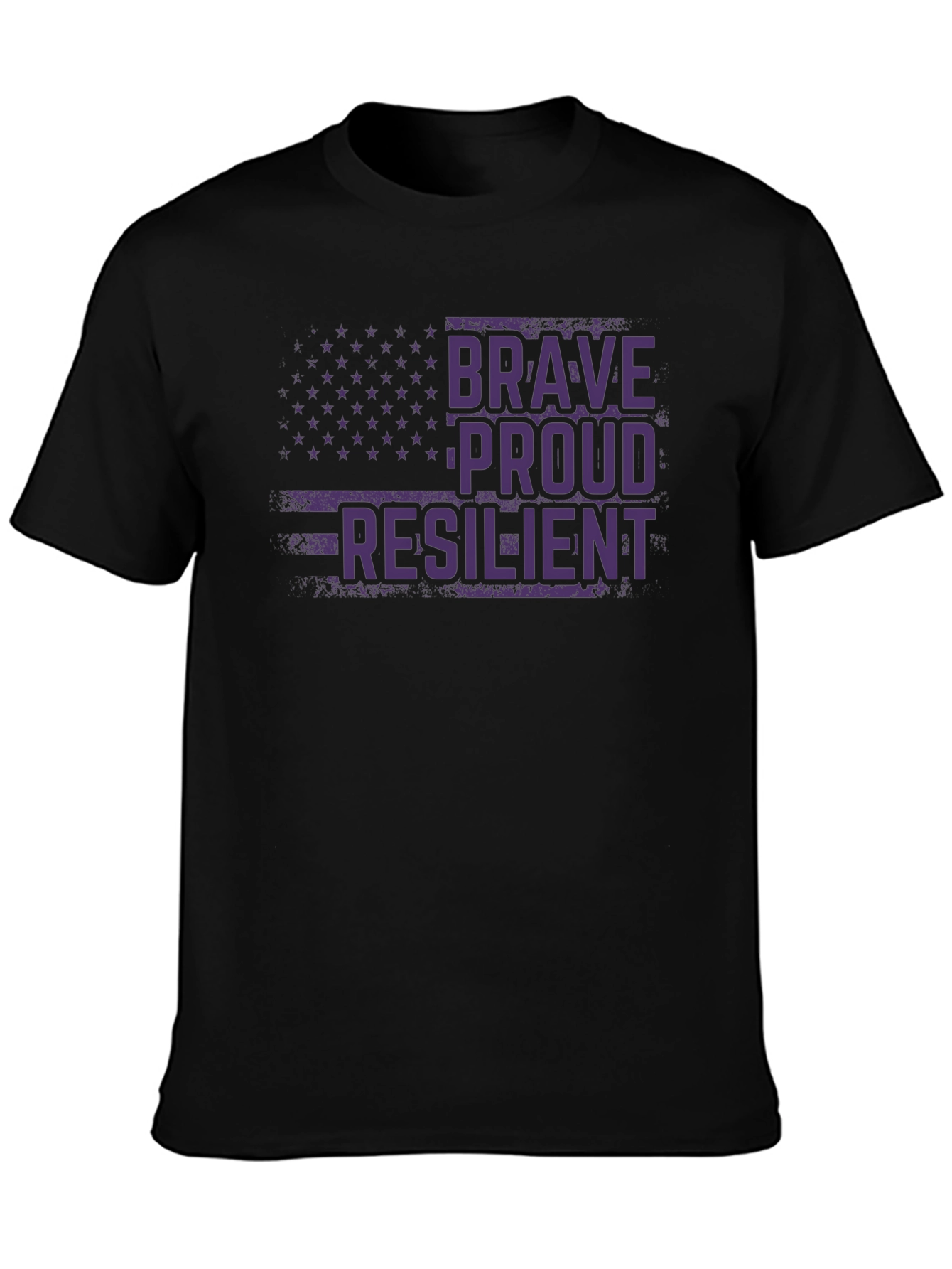 Brave Proud Resilient Graphic T-Shirt