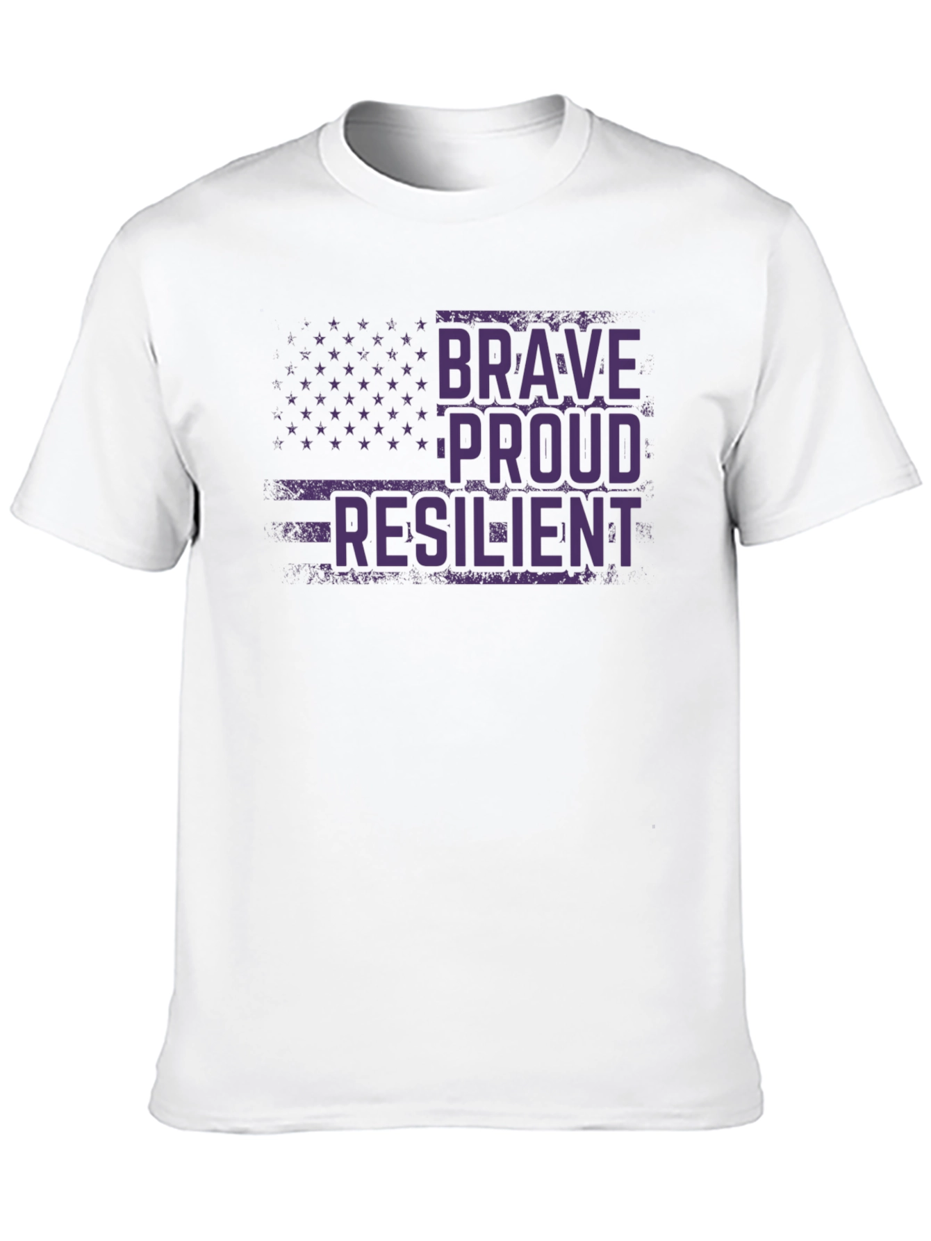 Brave Proud Resilient Graphic T-Shirt
