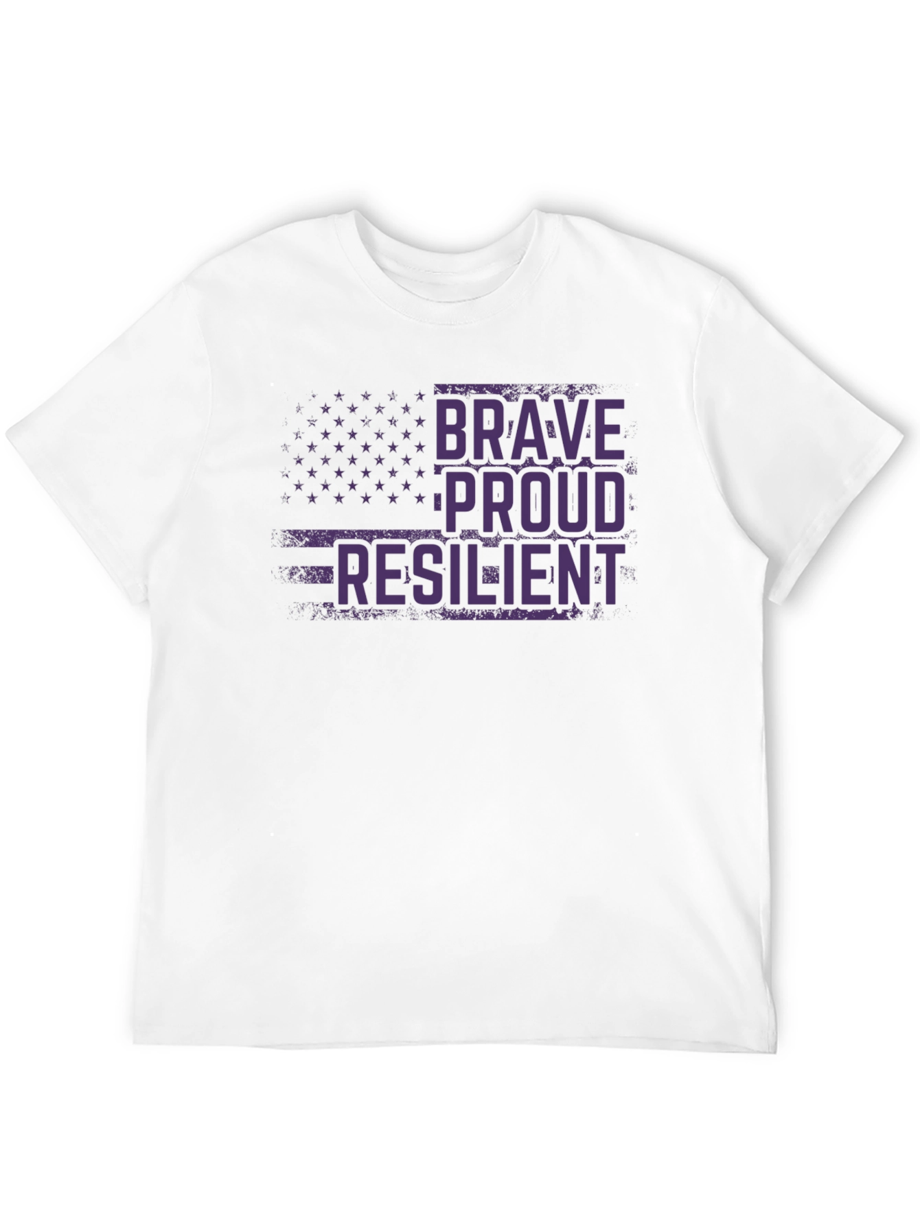 Brave Proud Resilient Graphic T-Shirt