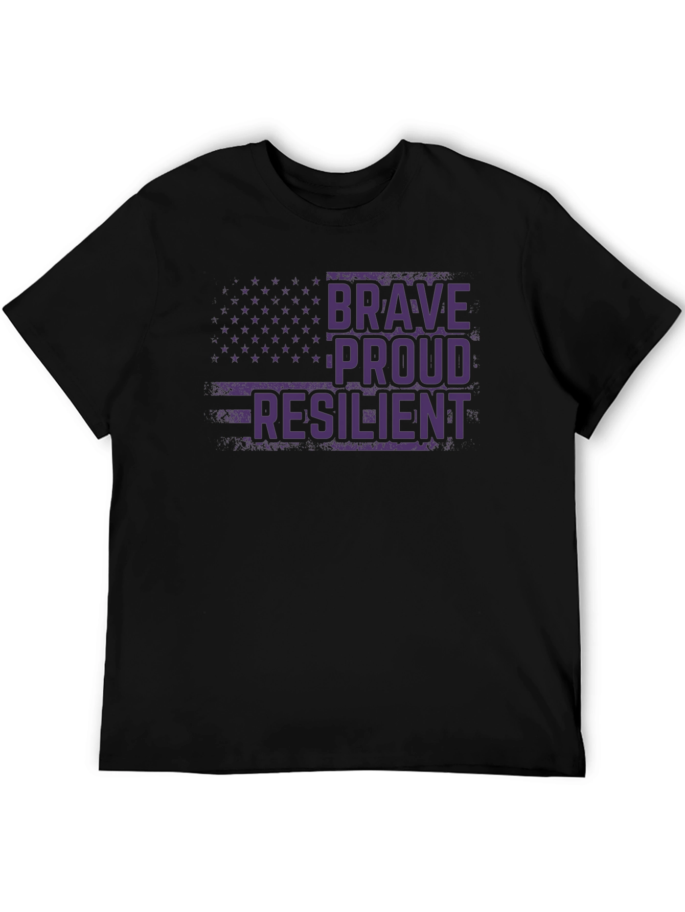 Brave Proud Resilient Graphic T-Shirt