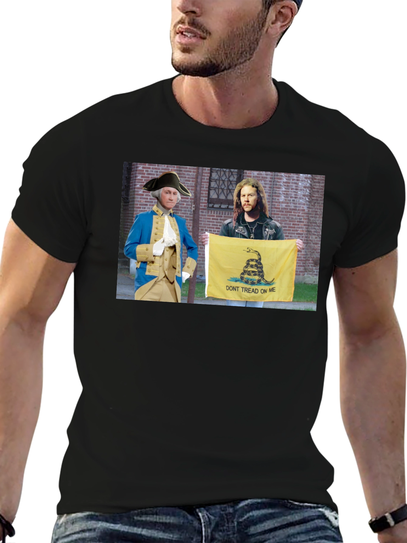 Washington & Metallica Tee - Dont Tread On Me