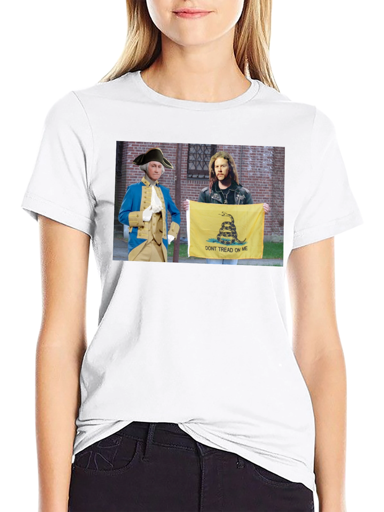 Washington & Metallica Tee - Dont Tread On Me