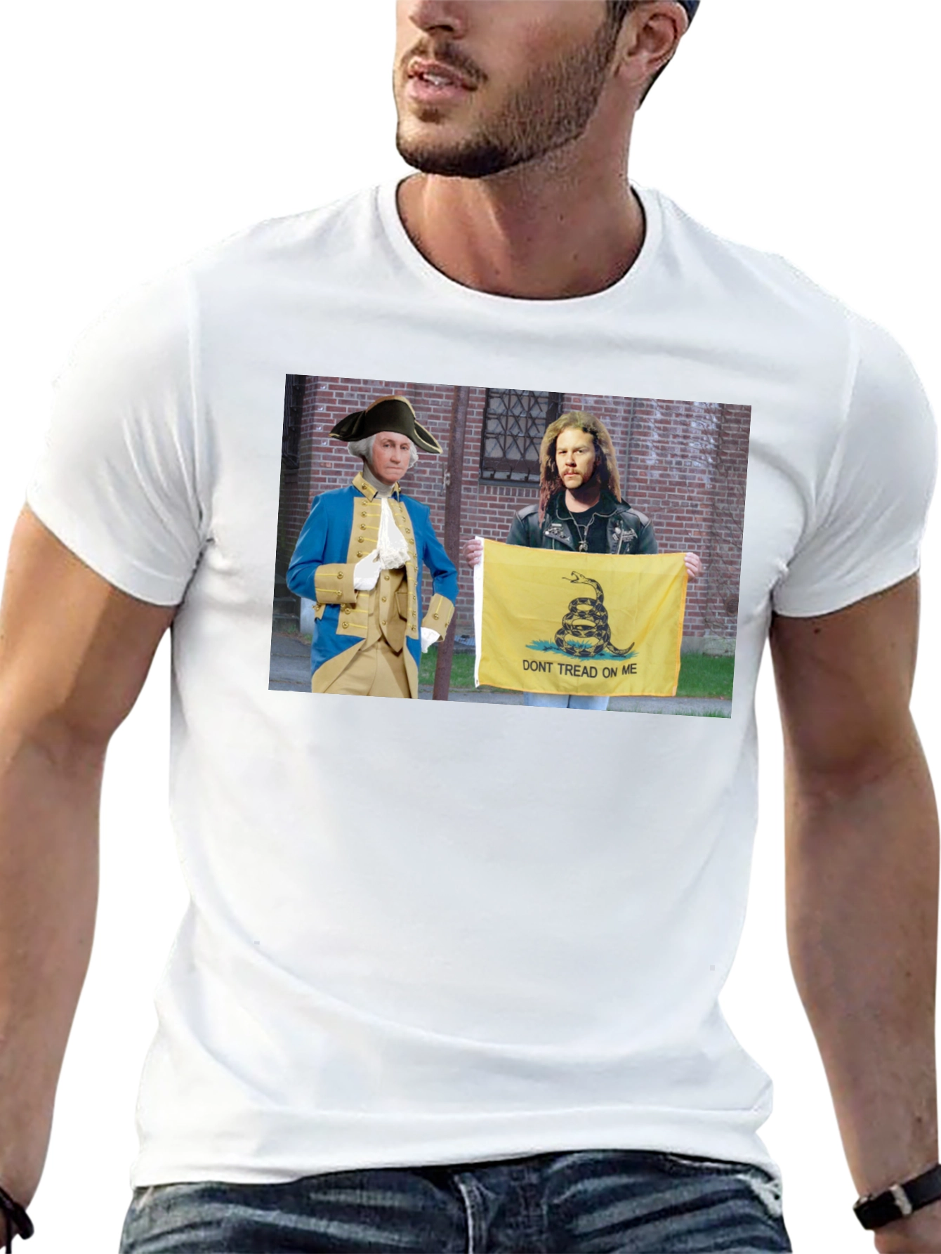 Washington & Metallica Tee - Dont Tread On Me