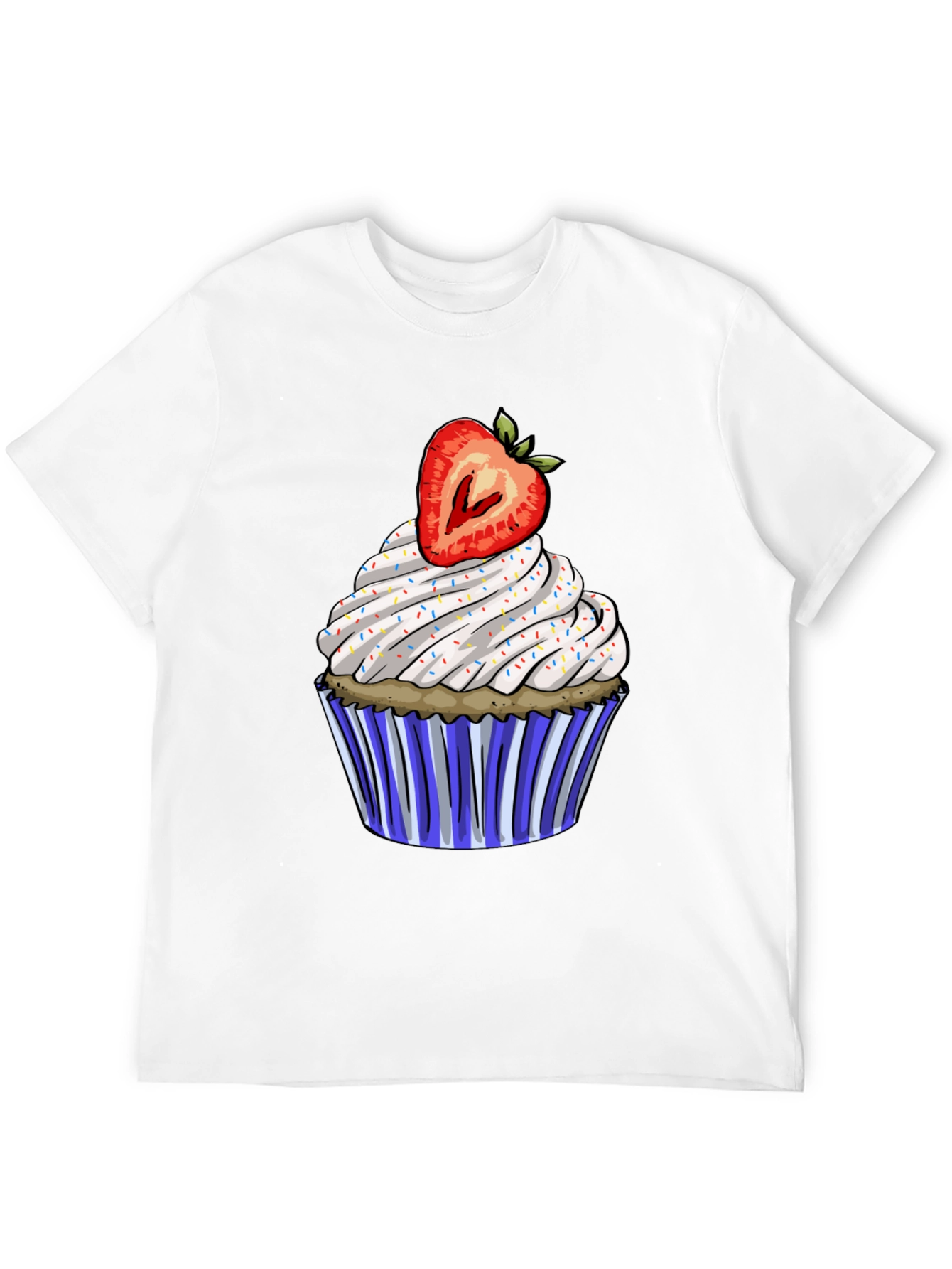 Strawberry Cupcake Graphic Tee