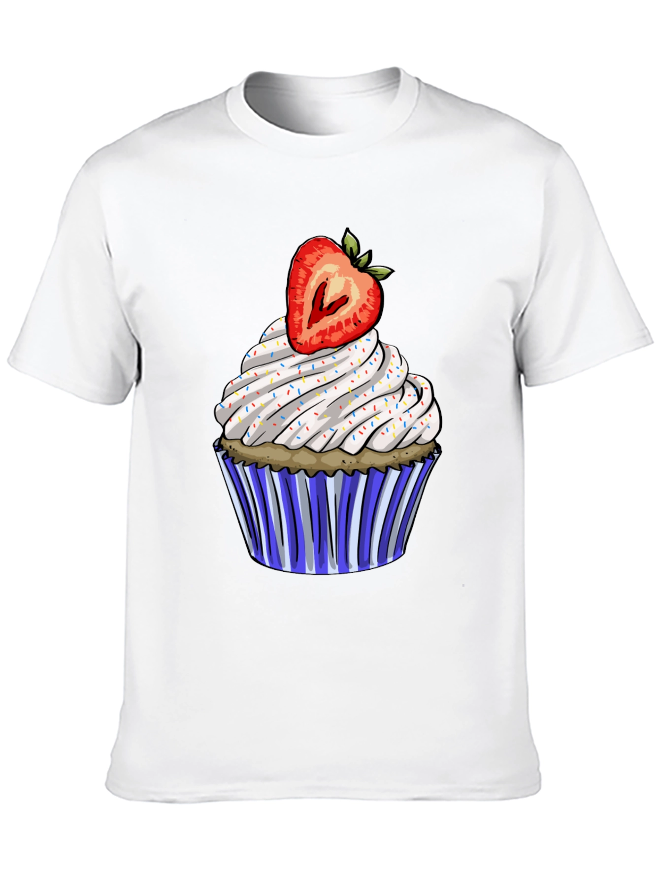 Strawberry Cupcake Graphic Tee