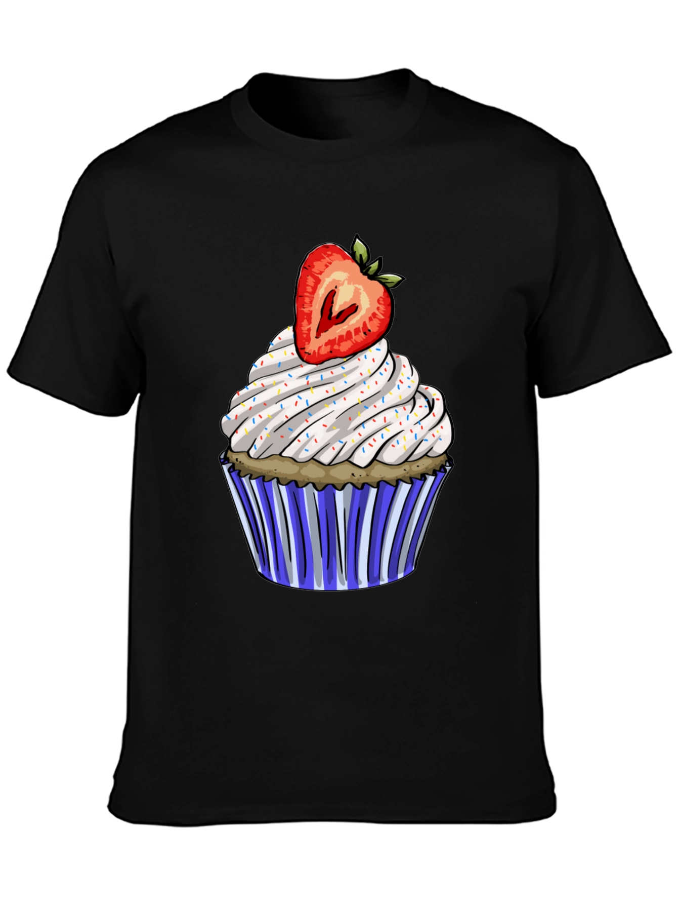 Strawberry Cupcake Graphic Tee