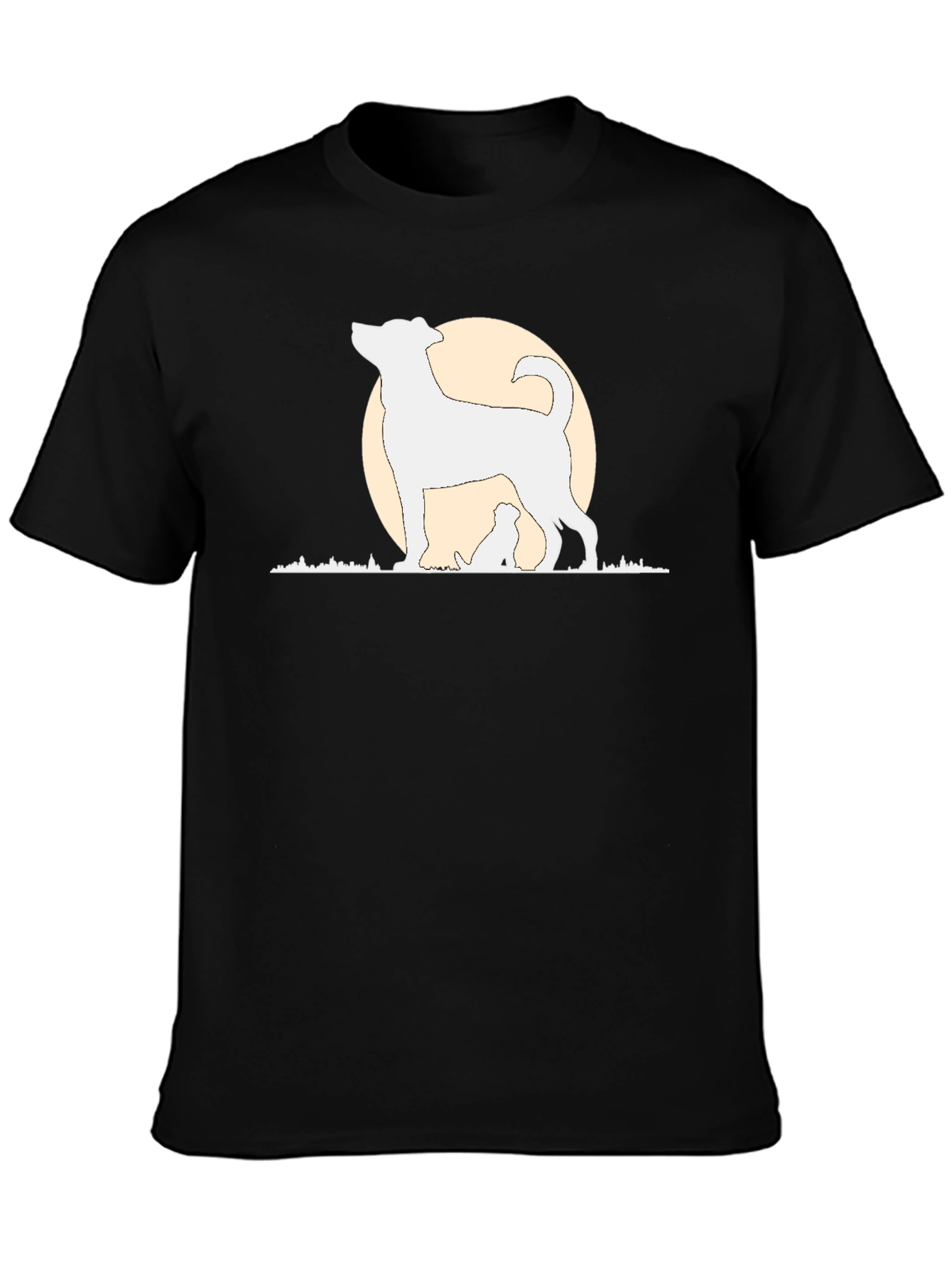 Dog Silhouette T-Shirt
