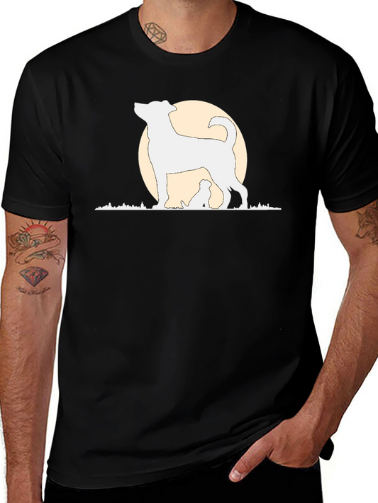 Dog Silhouette T-Shirt