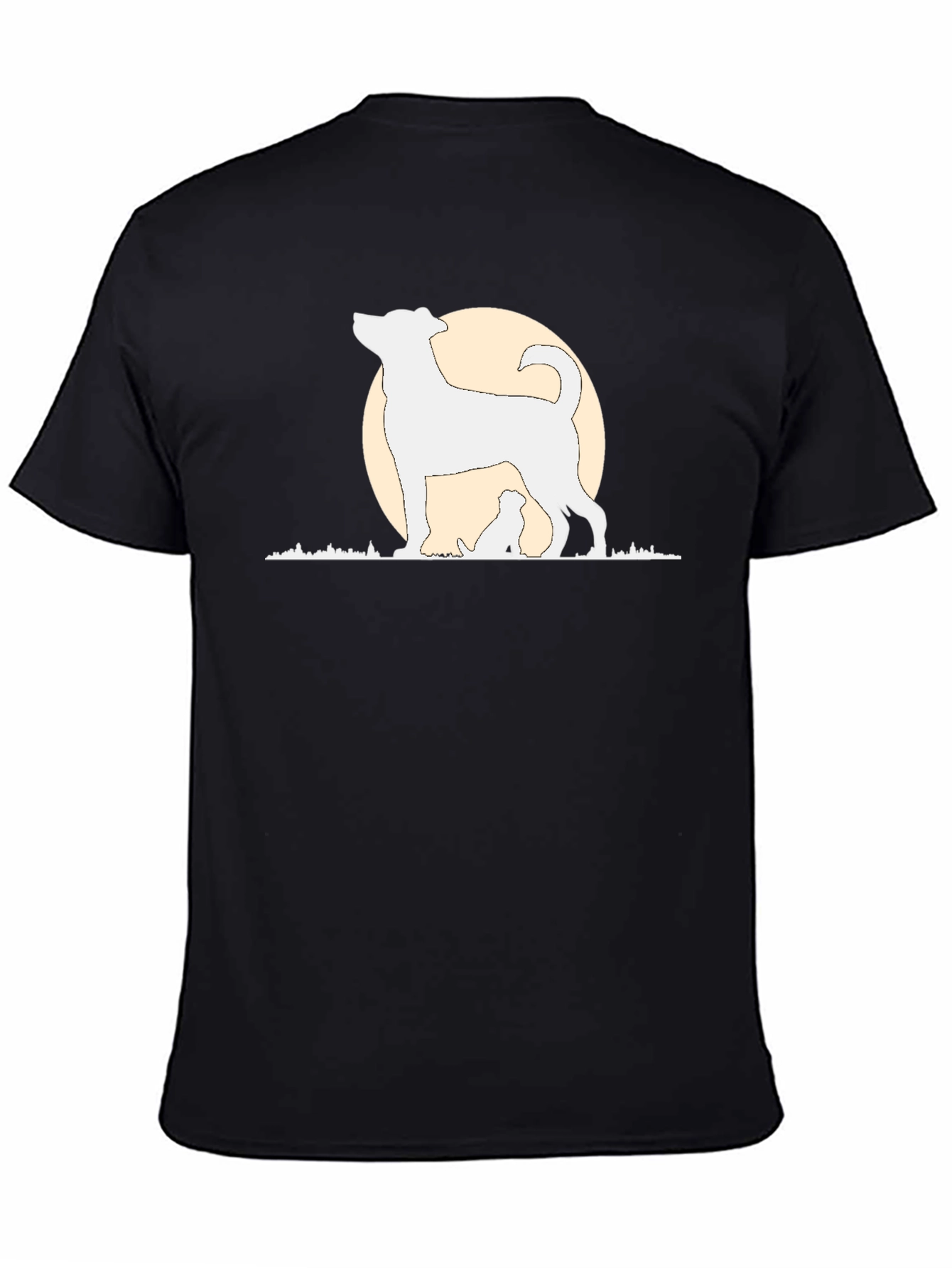 Dog Silhouette T-Shirt