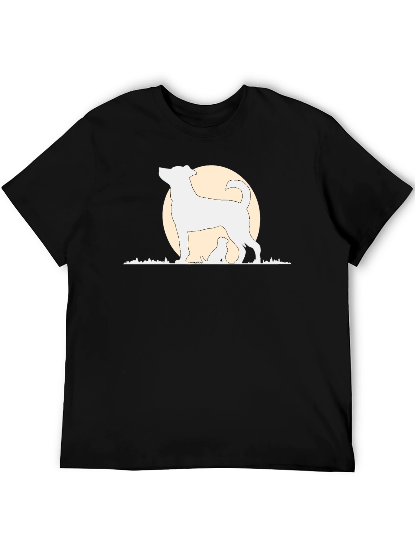 Dog Silhouette T-Shirt