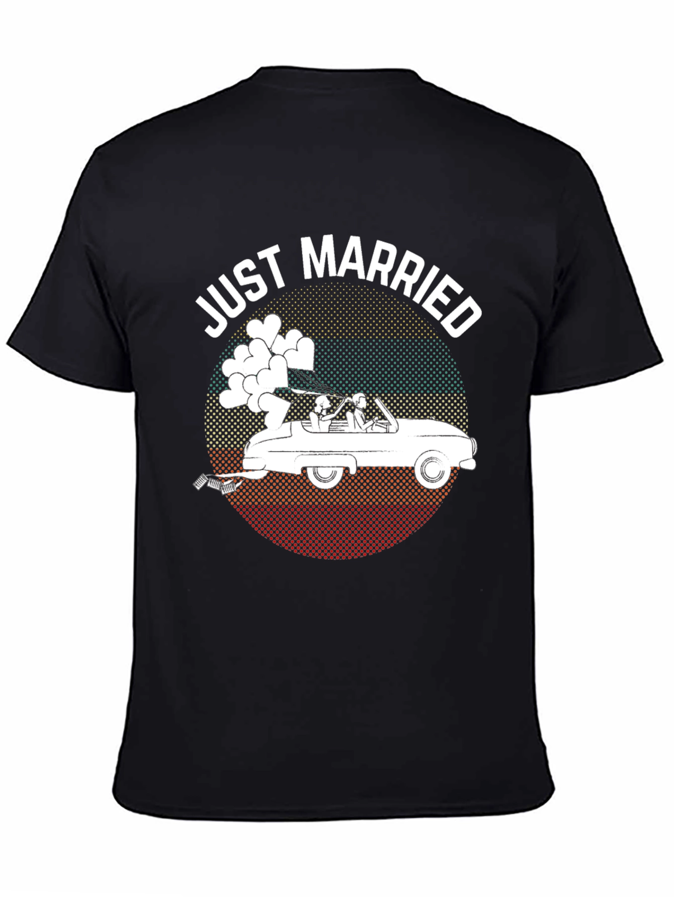 Just Married Graphic Tee