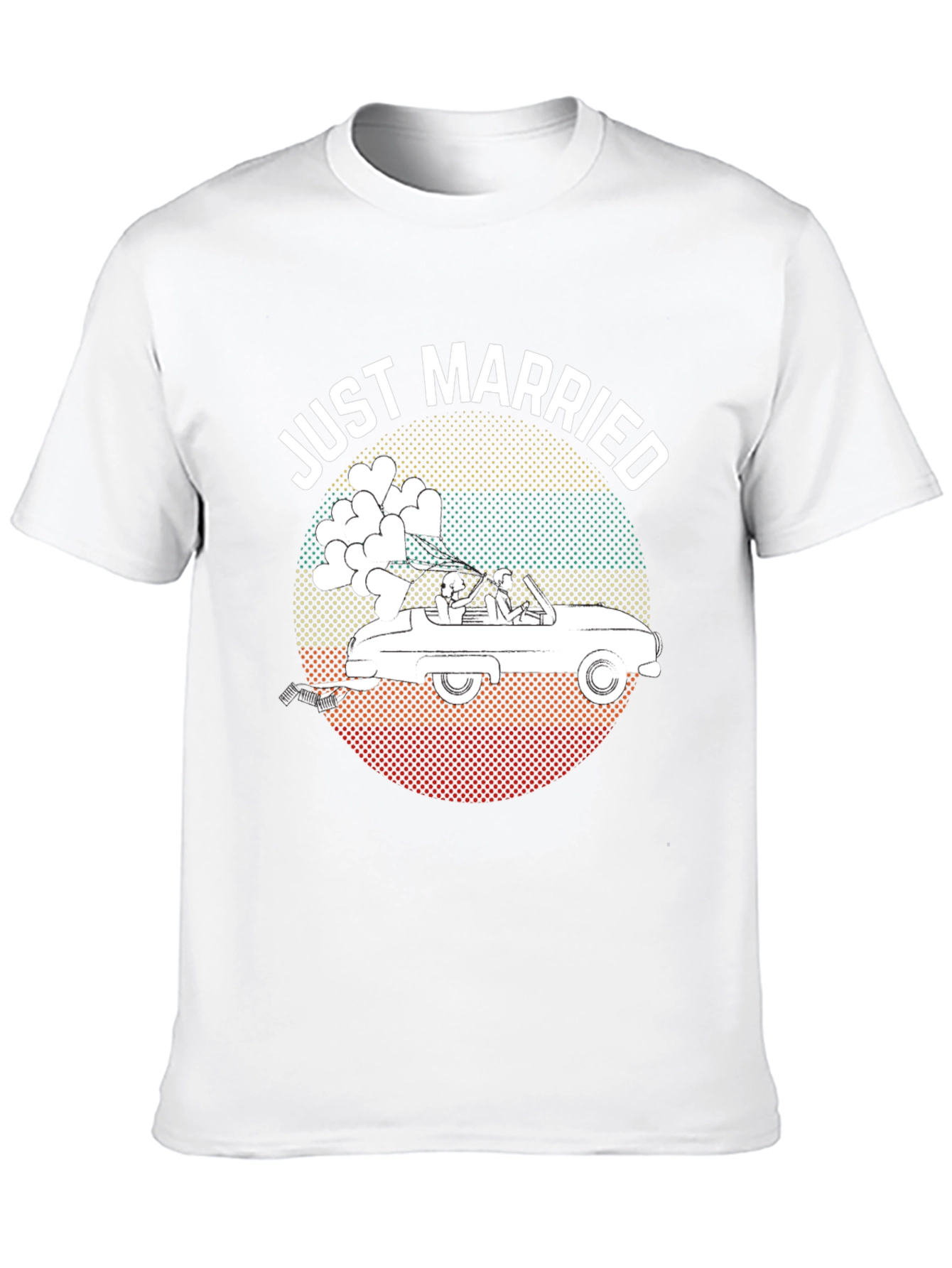 Just Married Graphic Tee