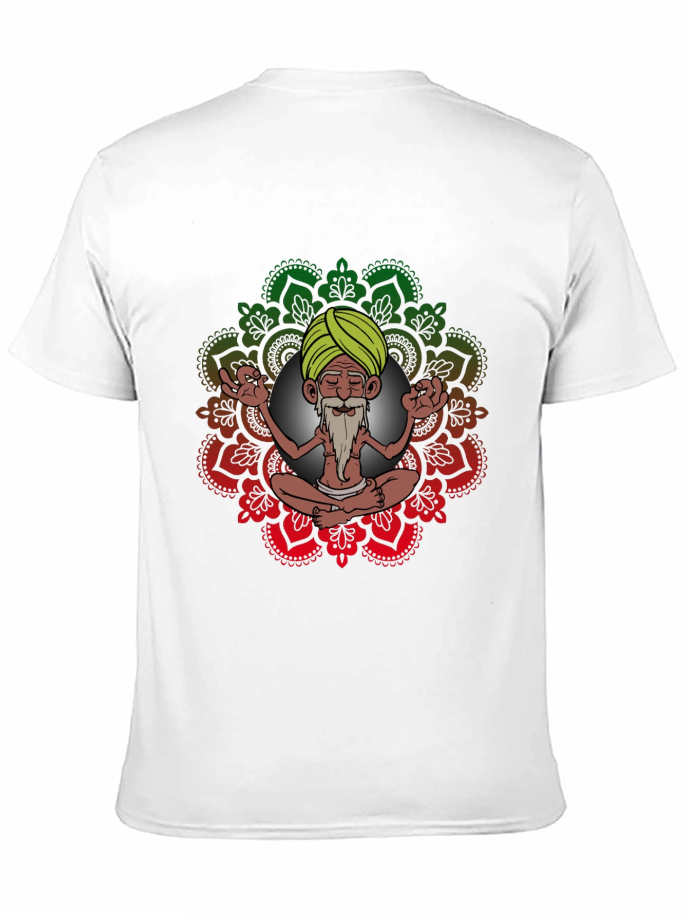 Yoga Guru Graphic Tee - Meditate in Style!