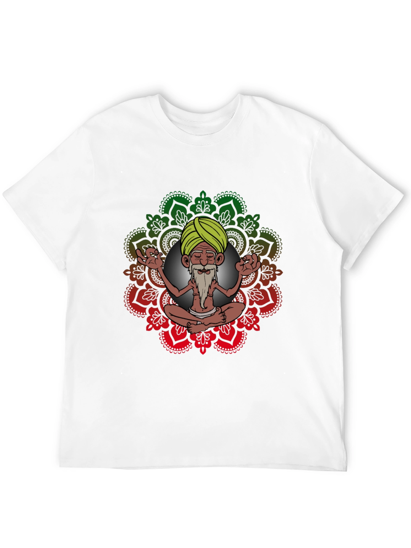 Yoga Guru Graphic Tee - Meditate in Style!