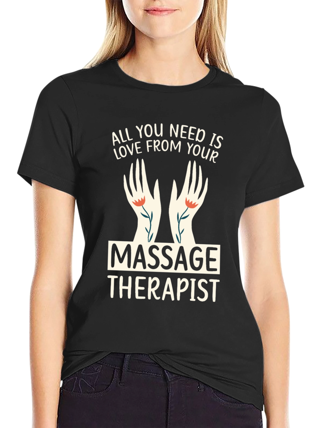 Massage Therapist Love T-Shirt