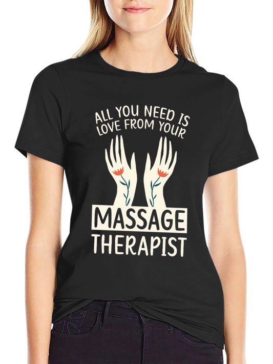 Massage Therapist Love T-Shirt
