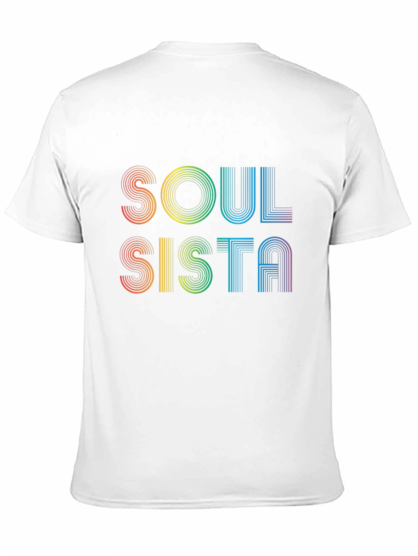 Soul Sista Retro Rainbow T-Shirt