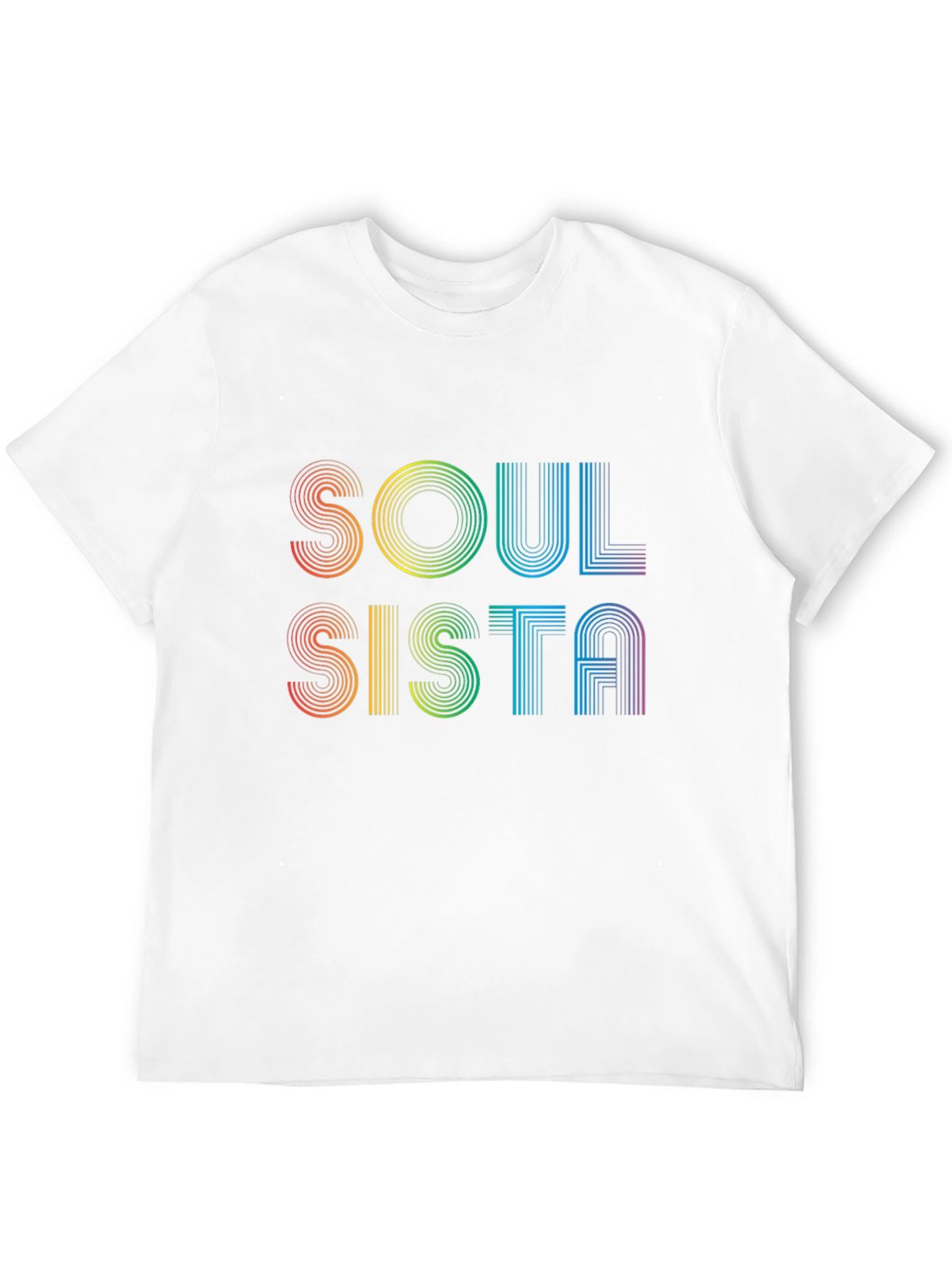 Soul Sista Retro Rainbow T-Shirt