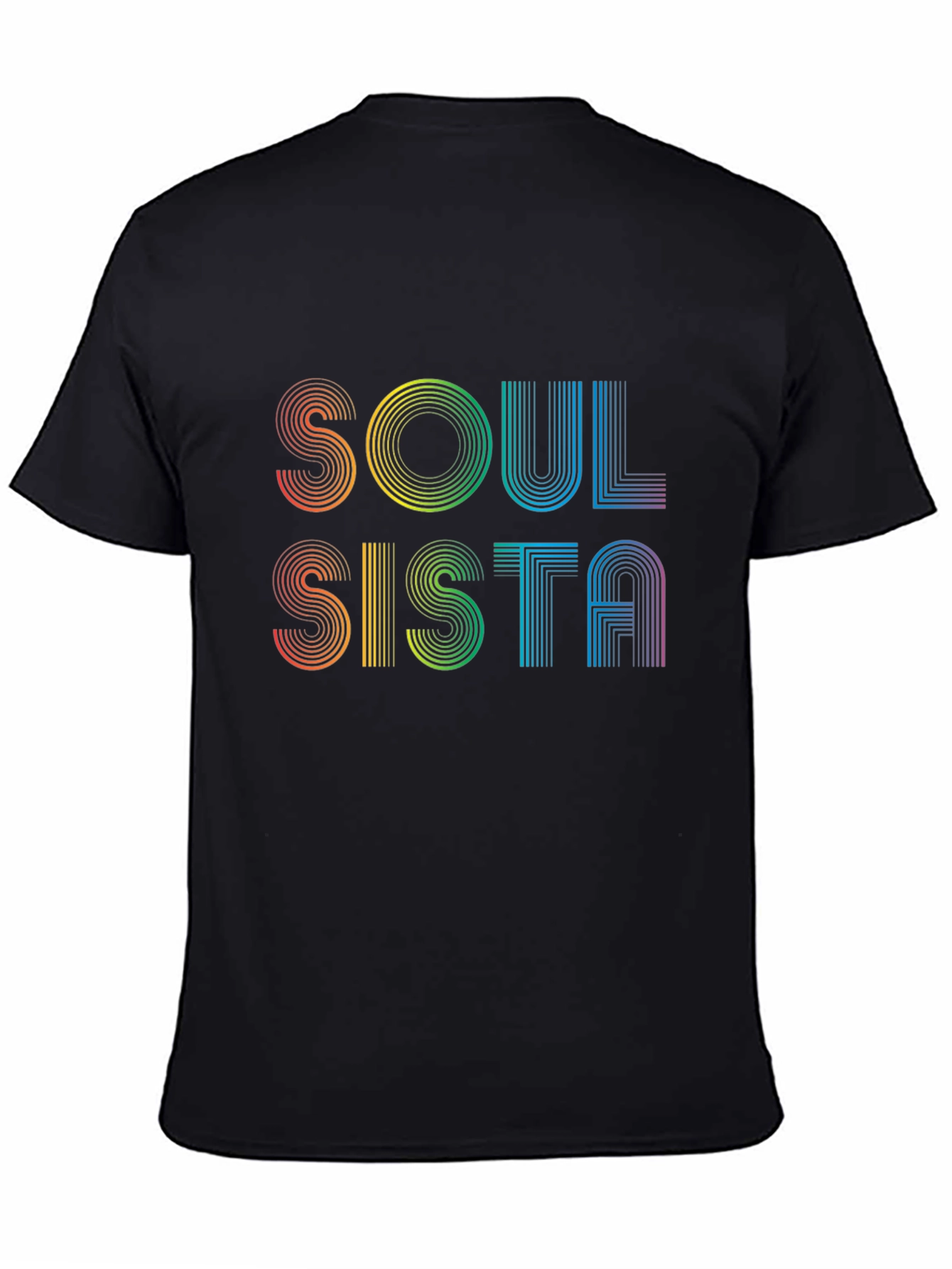 Soul Sista Retro Rainbow T-Shirt
