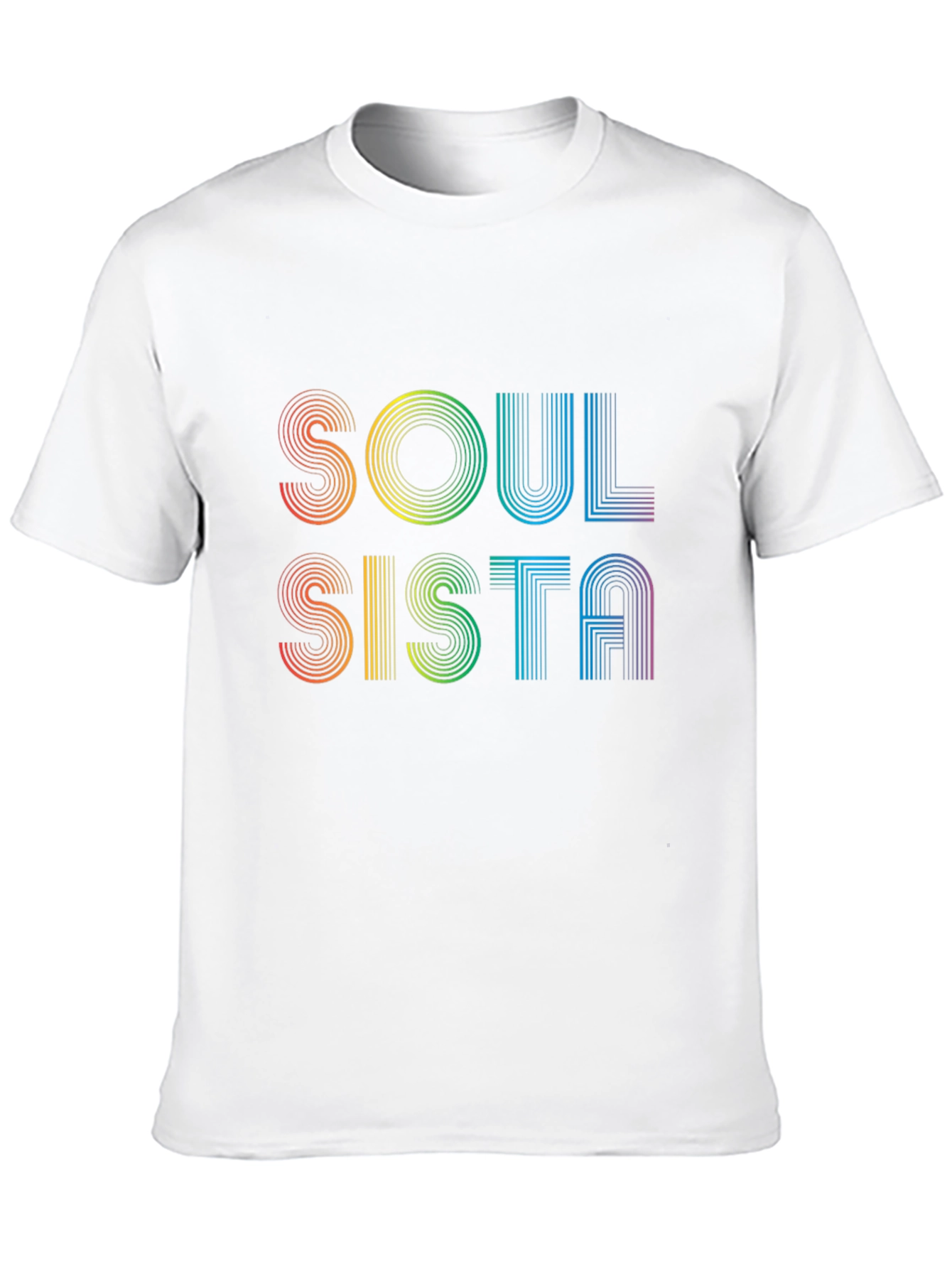 Soul Sista Retro Rainbow T-Shirt