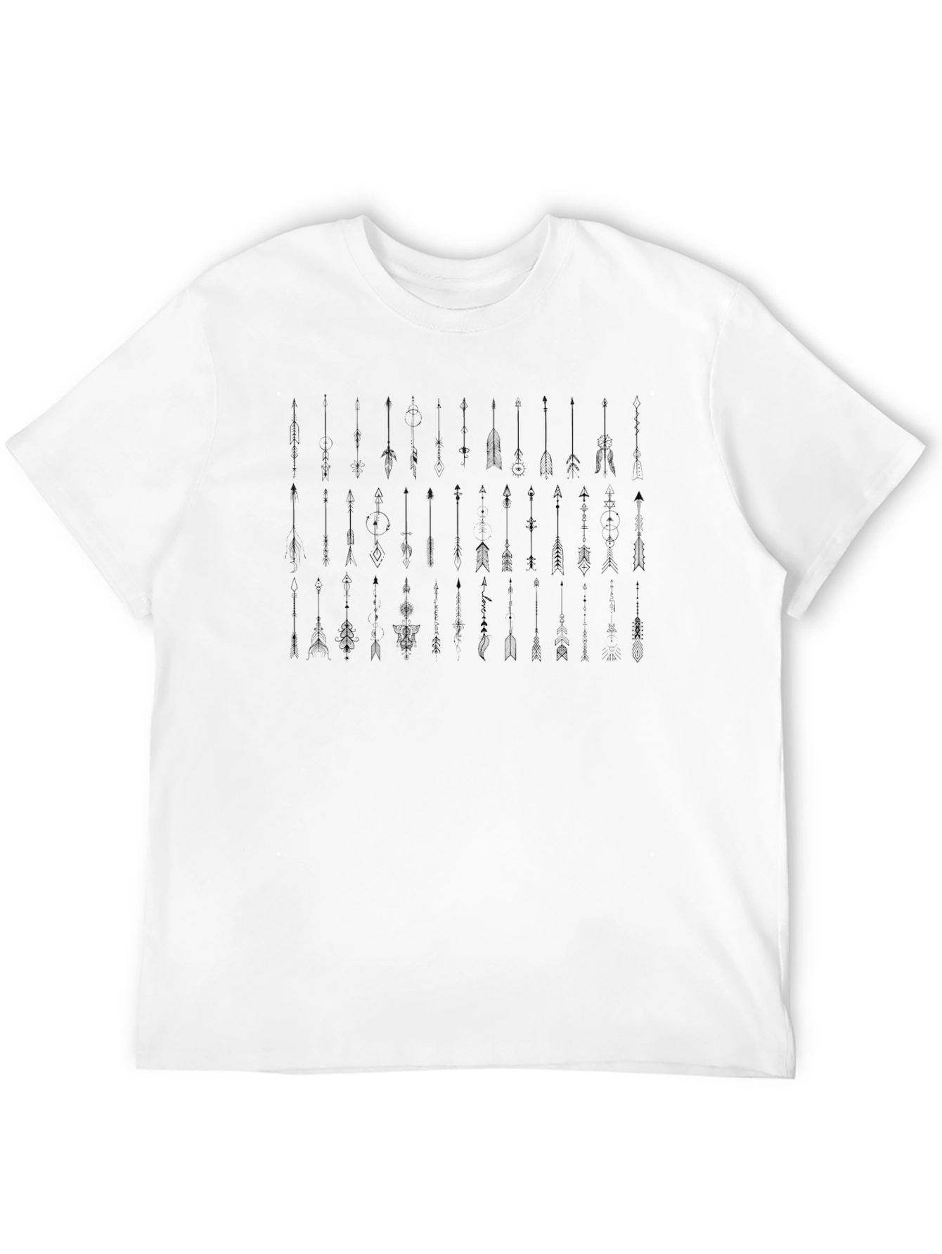 Mens Black Crew Neck T-Shirt - Everyday Casual Wear