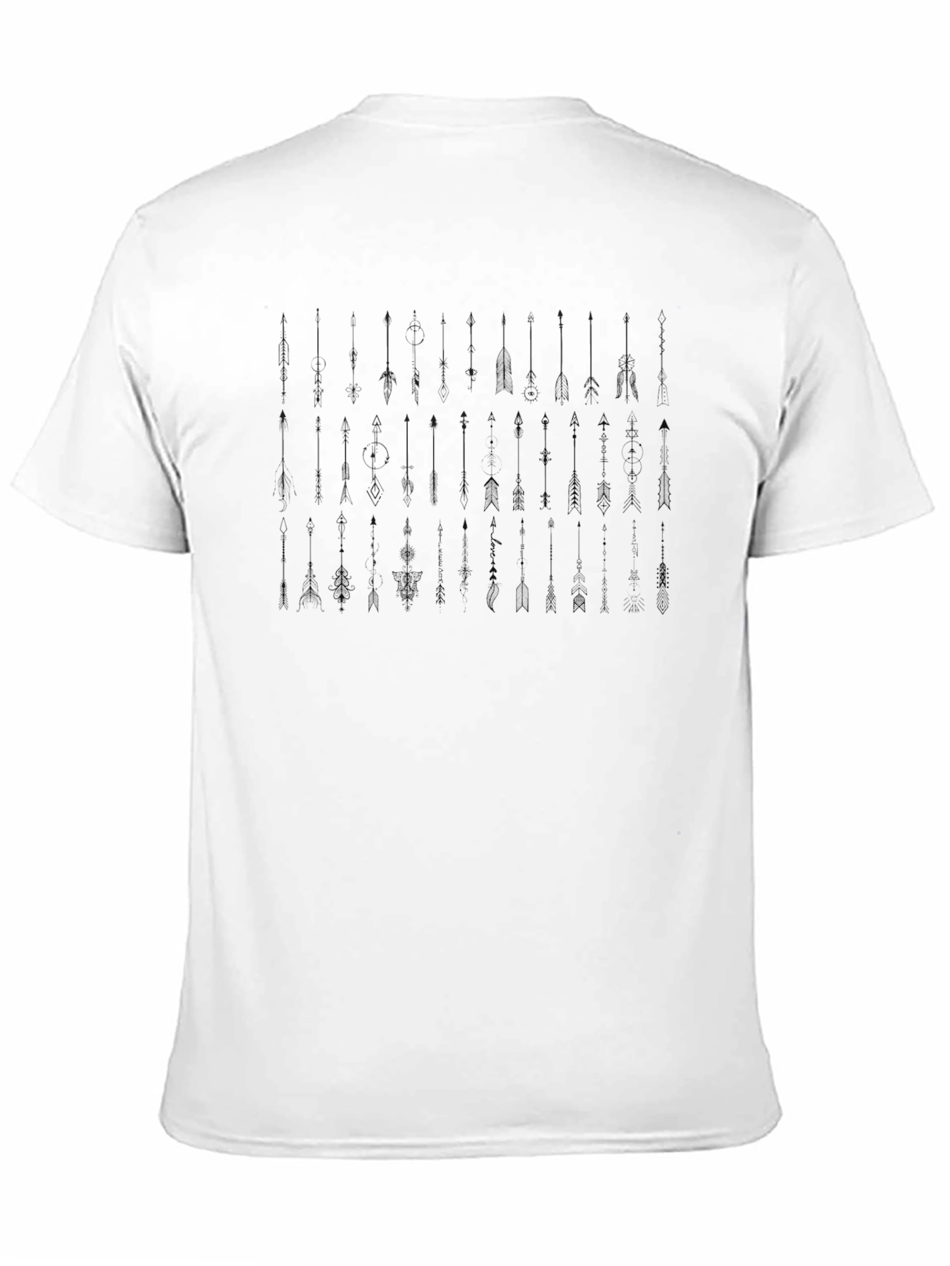 Mens Black Crew Neck T-Shirt - Everyday Casual Wear