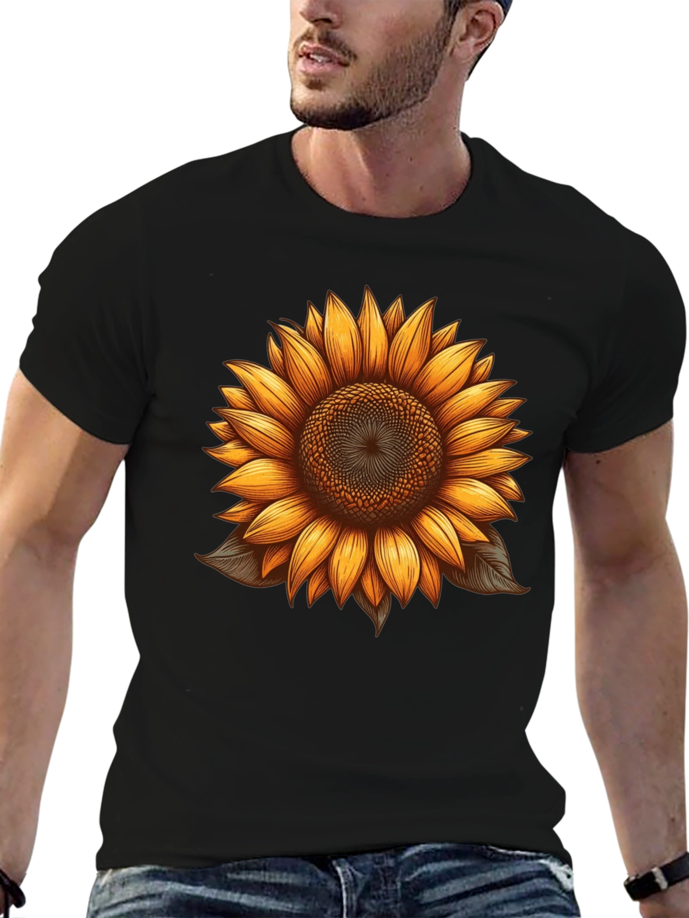 Sunflower Graphic T-Shirt - Menswear