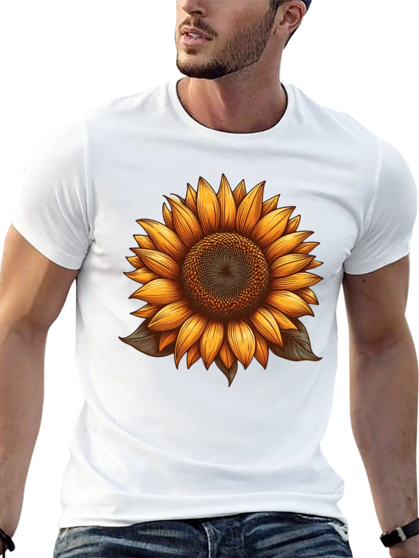 Sunflower Graphic T-Shirt - Menswear