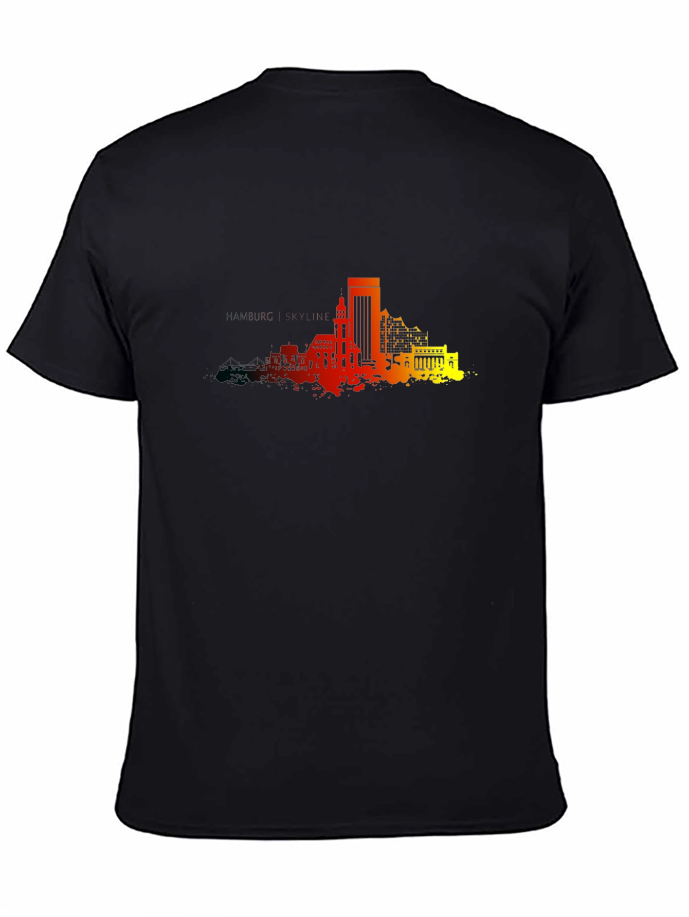Urban Skyline Graphic Tee - Modern Cityscape Design