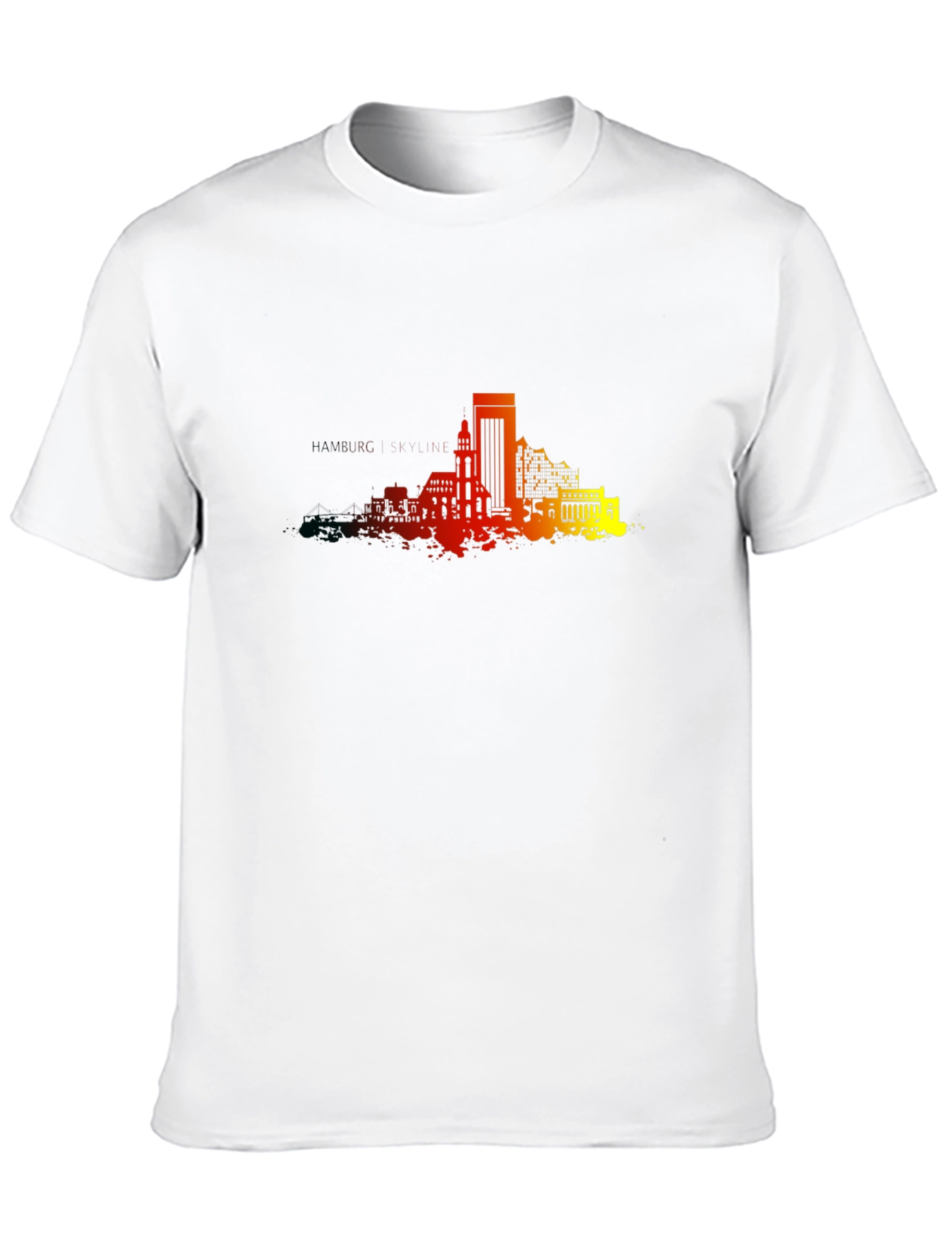 Urban Skyline Graphic Tee - Modern Cityscape Design