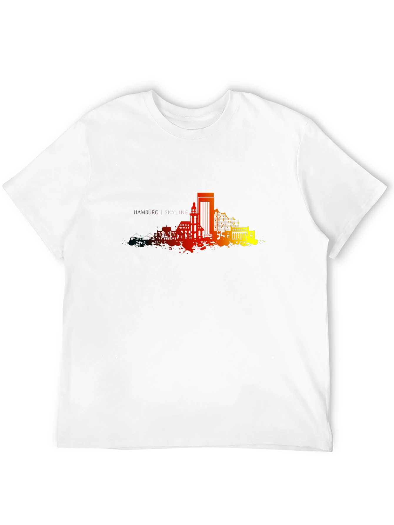 Urban Skyline Graphic Tee - Modern Cityscape Design