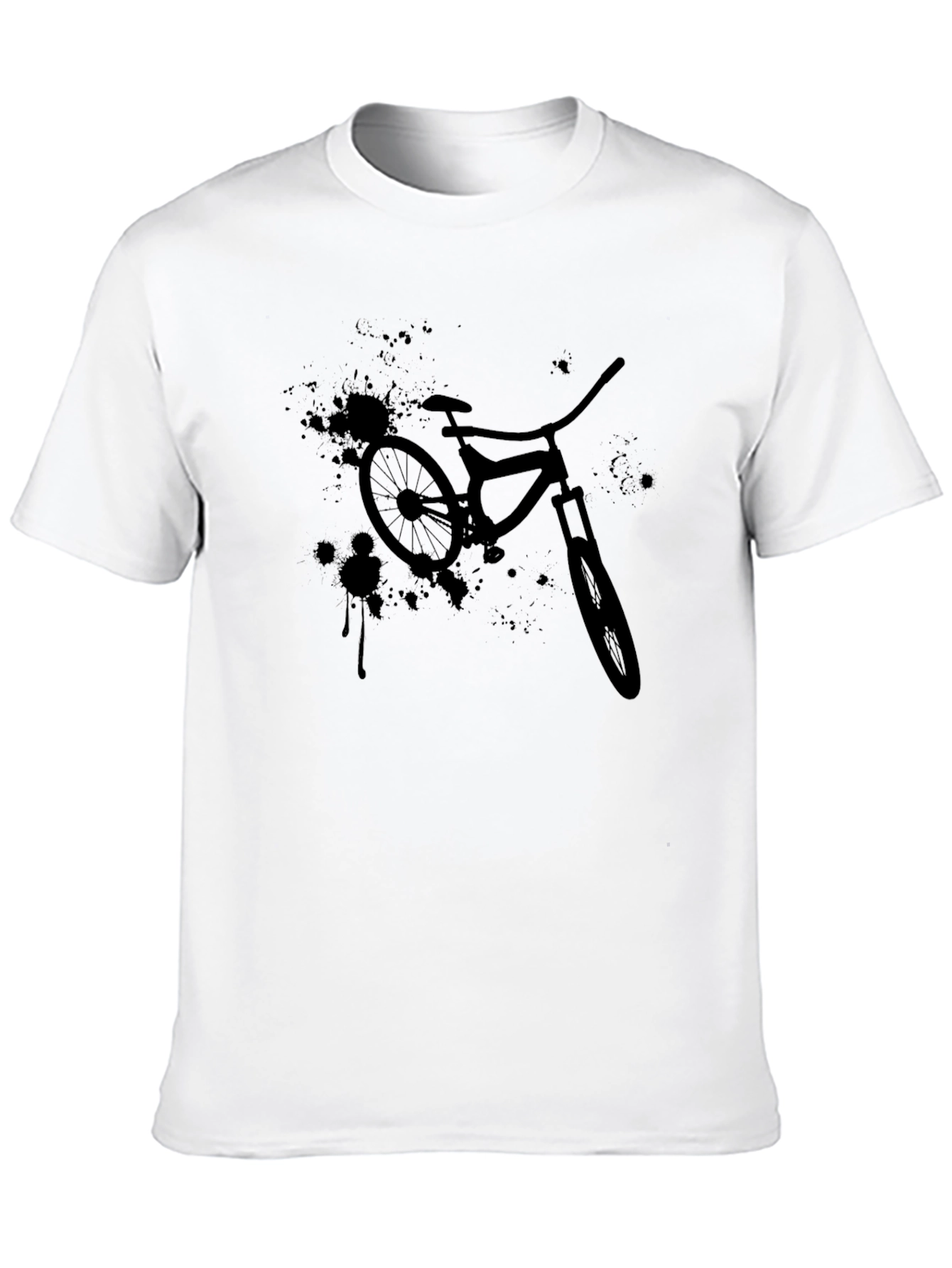 Mountain Bike Graphic Tee - Black