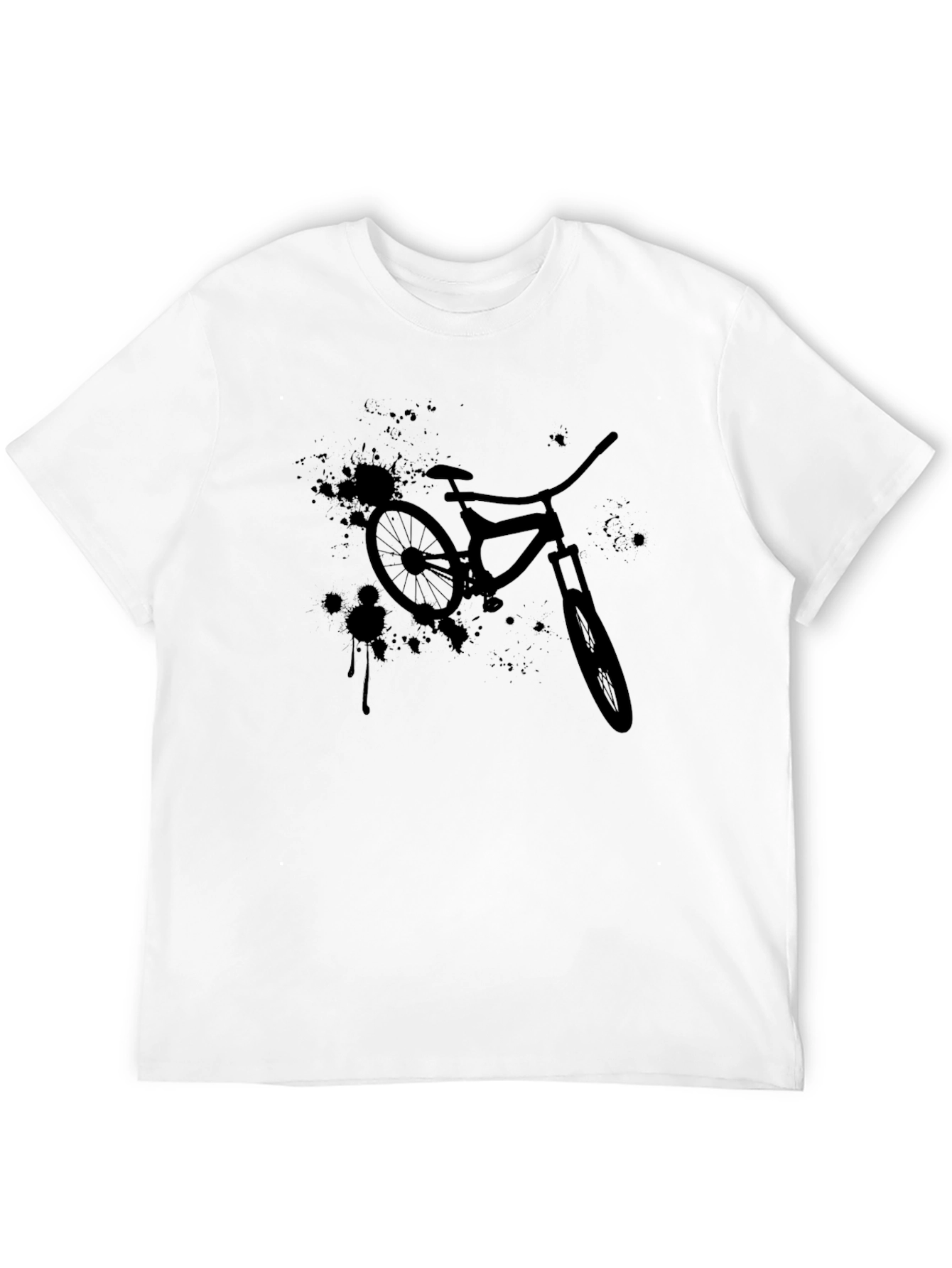Mountain Bike Graphic Tee - Black