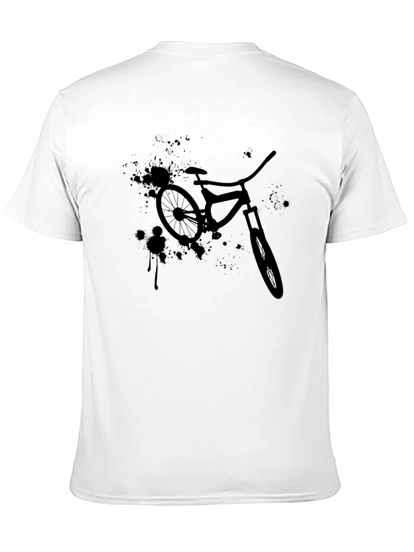 Mountain Bike Graphic Tee - Black