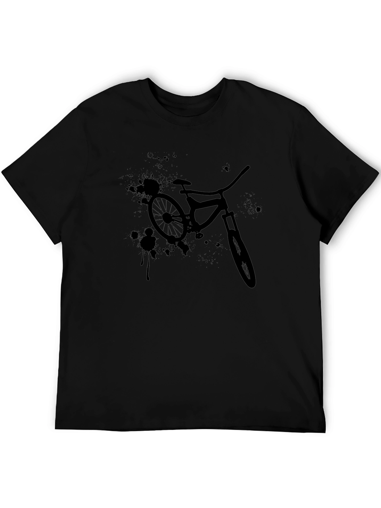 Mountain Bike Graphic Tee - Black