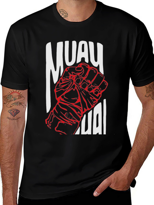 Muay Thai Fist Graphic T-Shirt
