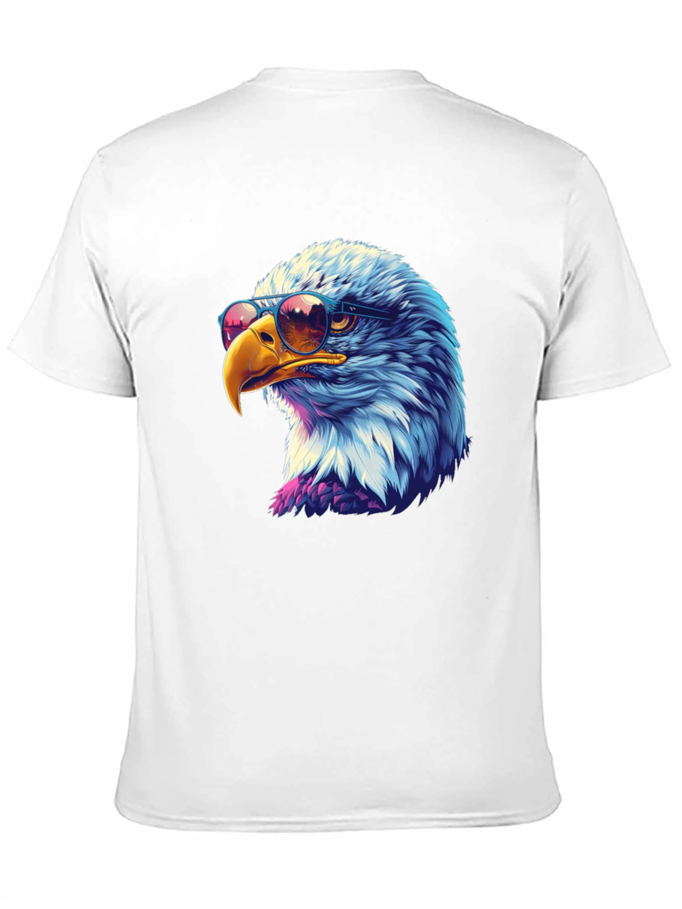 Cool Eagle Graphic Tee - Black T-Shirt