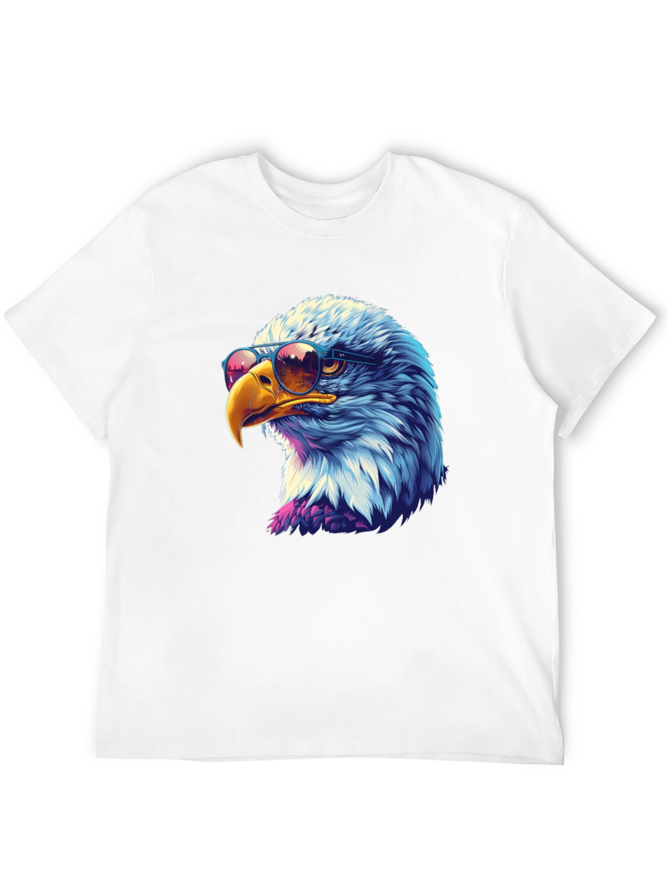 Cool Eagle Graphic Tee - Black T-Shirt