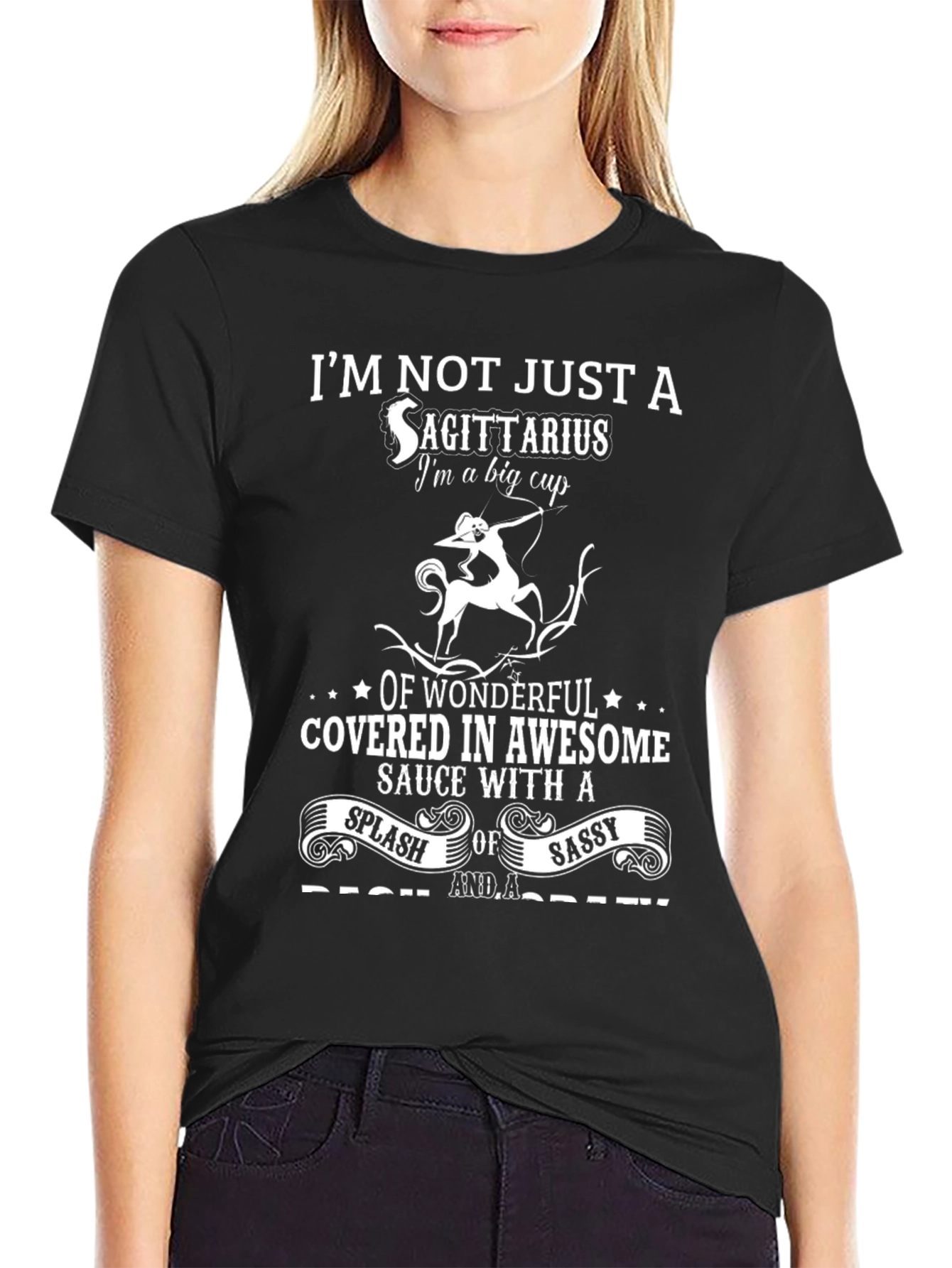 Sagittarius Zodiac T-Shirt - Sassy & Wonderful!