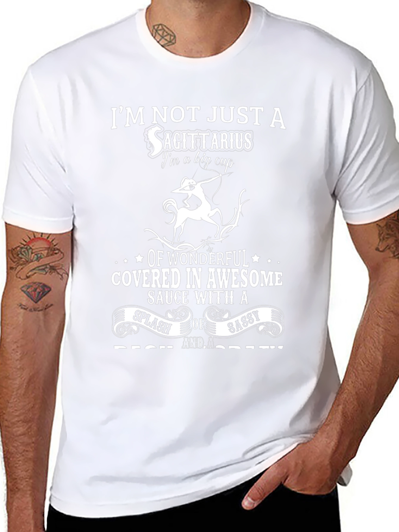 Sagittarius Zodiac T-Shirt - Sassy & Wonderful!