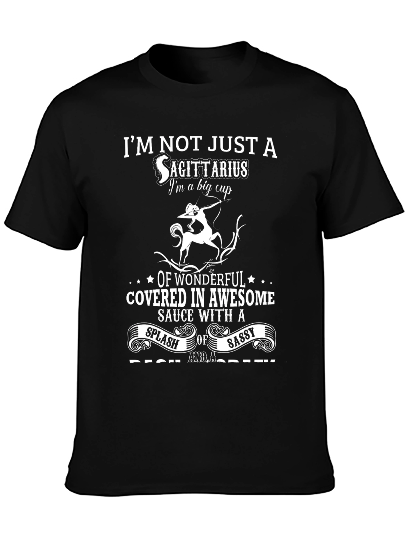 Sagittarius Zodiac T-Shirt - Sassy & Wonderful!