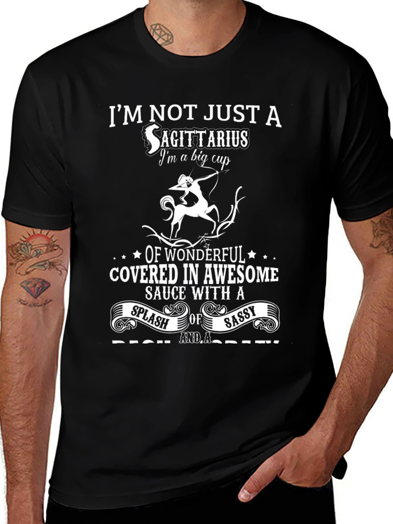 Sagittarius Zodiac T-Shirt - Sassy & Wonderful!