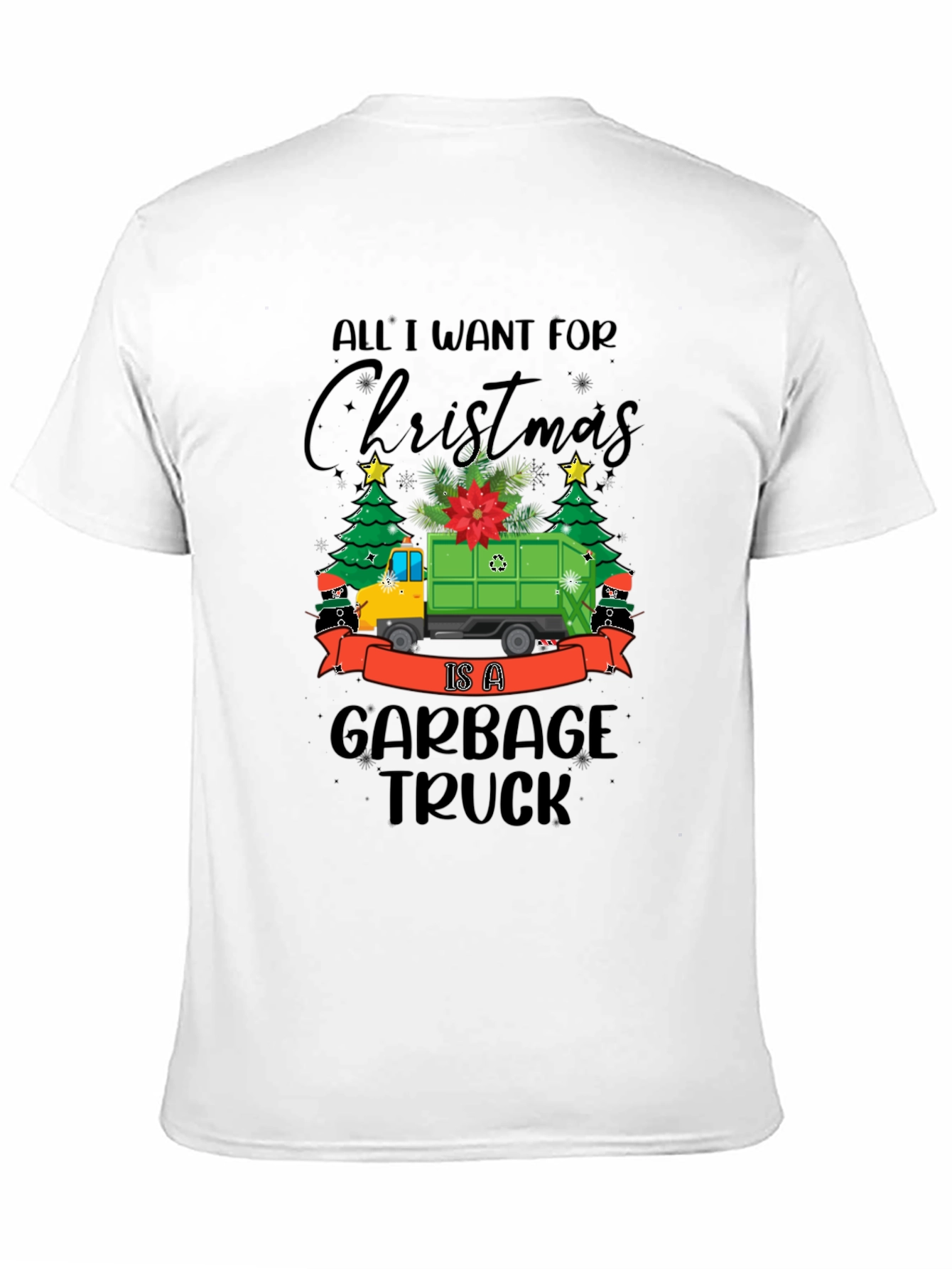 Christmas Garbage Truck T-Shirt