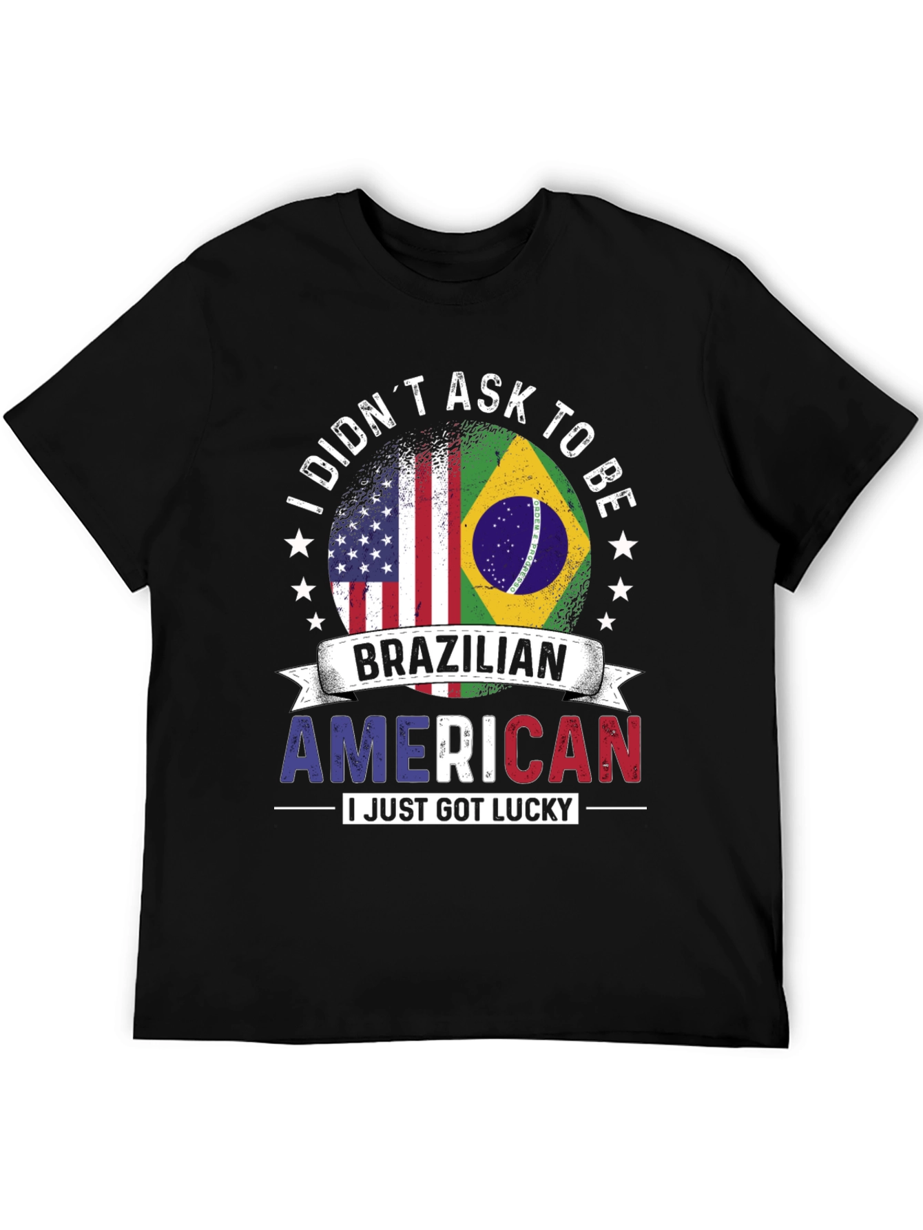 Brazilian American Flag T-Shirt