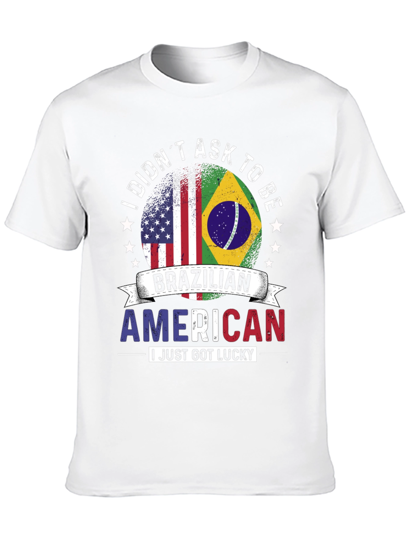 Brazilian American Flag T-Shirt