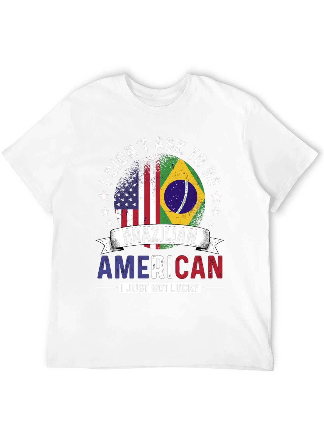 Brazilian American Flag T-Shirt