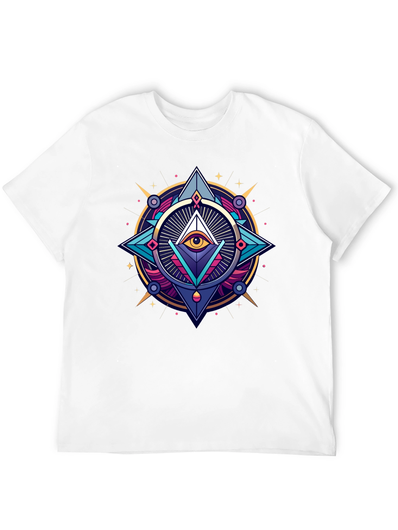 Mystic Eye Graphic Black T-Shirt